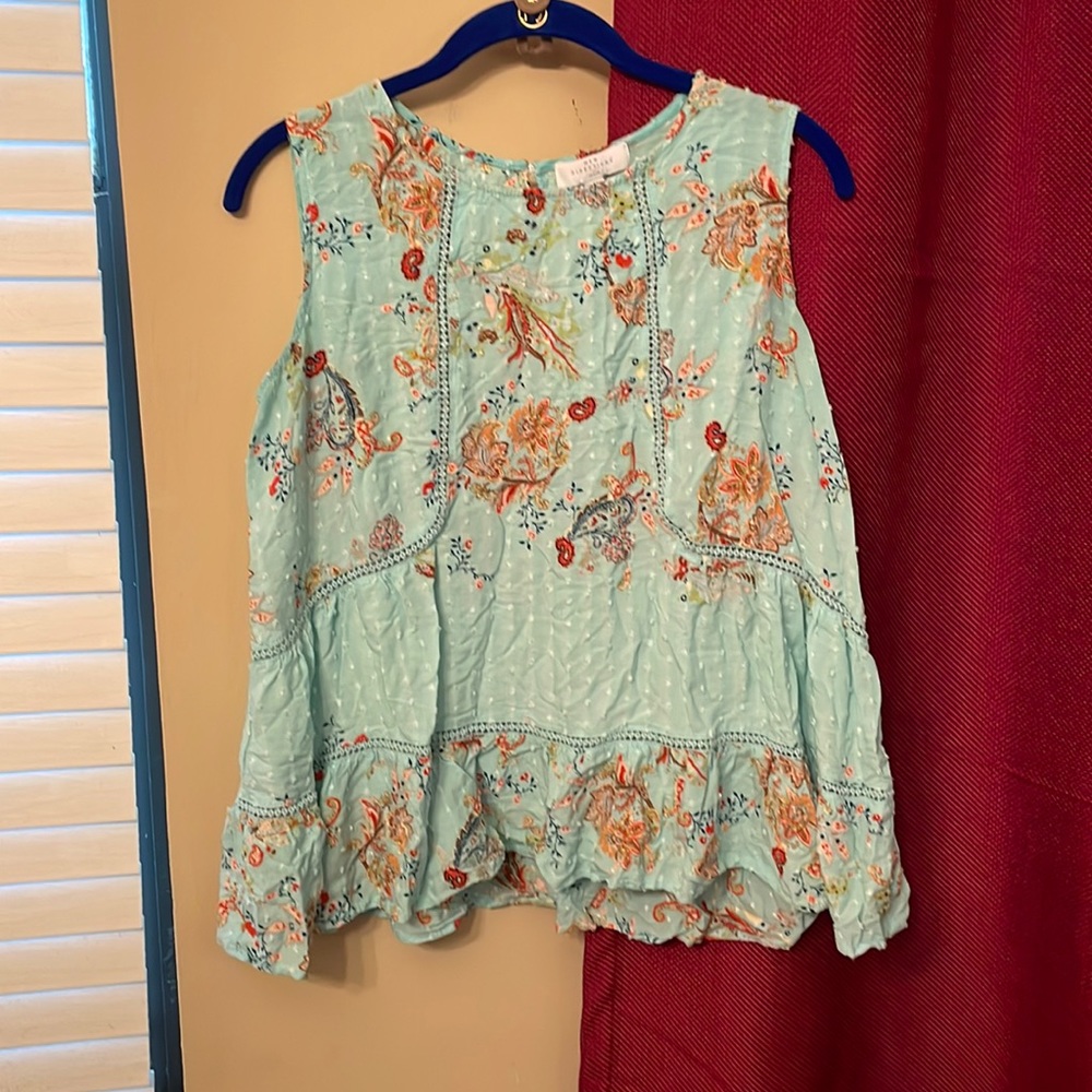 Floral Tank Blouse